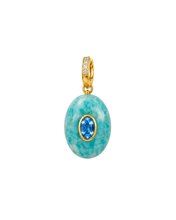Aura Oval Natural Gem Aventurina Verde