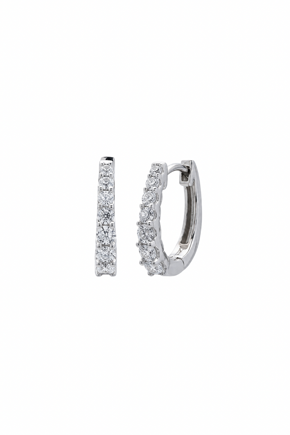 Arracadas Lumière de plata .925 con zirconias