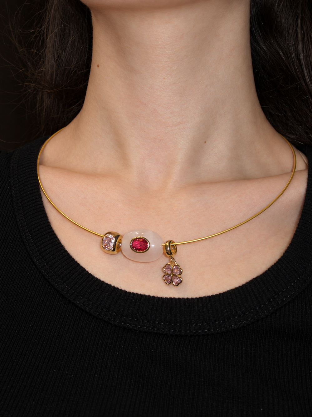 Dainty Solitaire Necklace