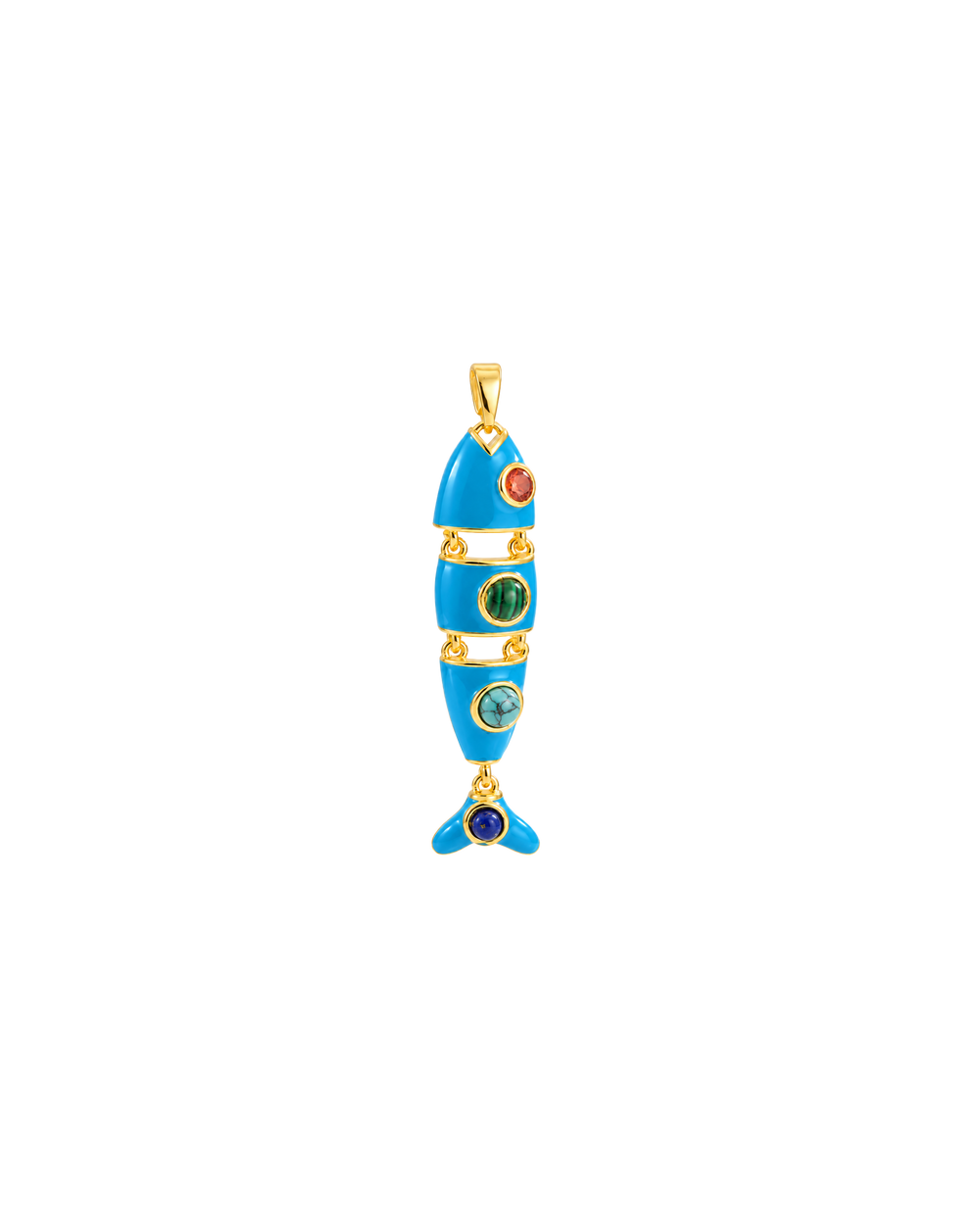 Pez Esmaltado Turquesa