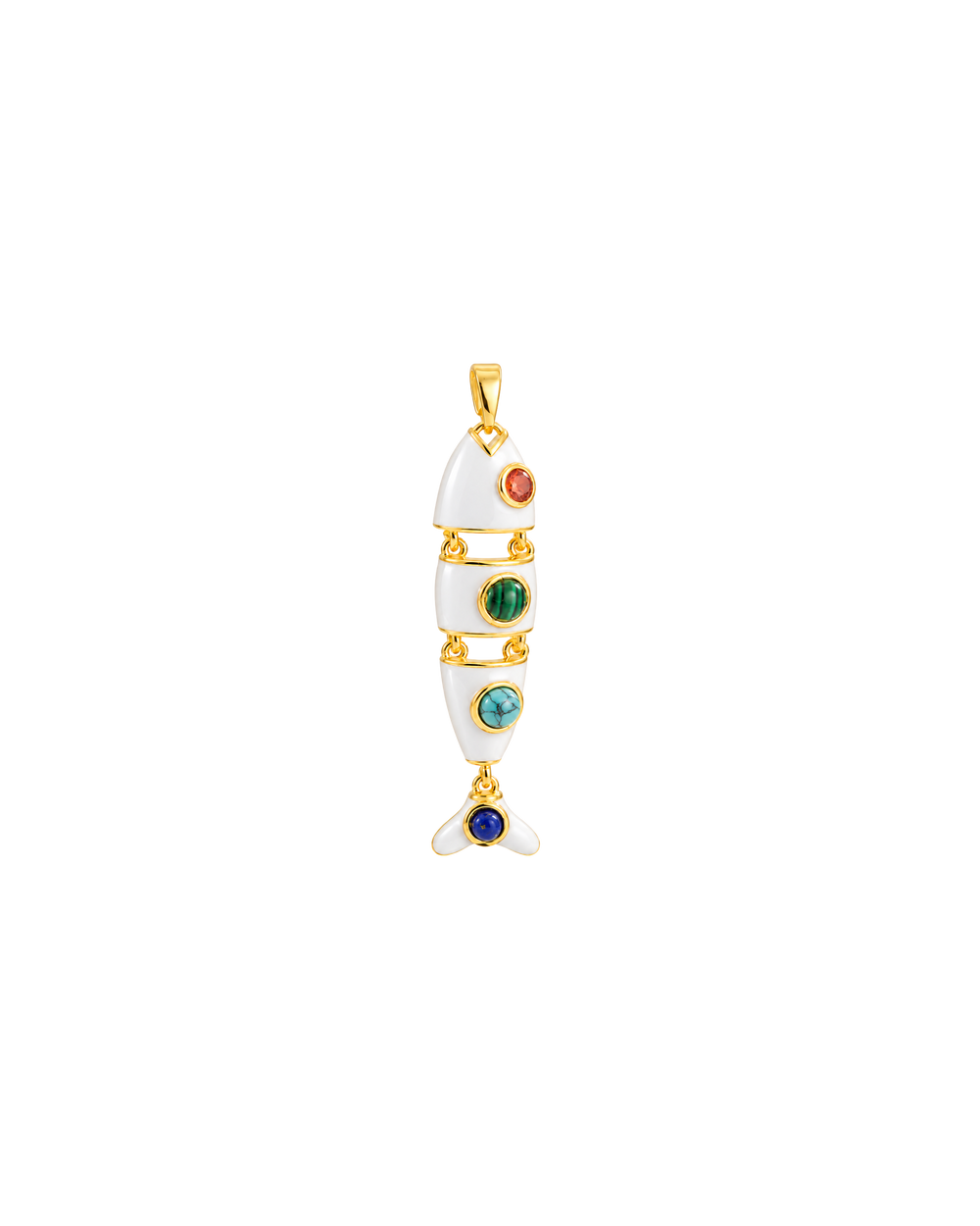 Pez Esmaltado Blanco