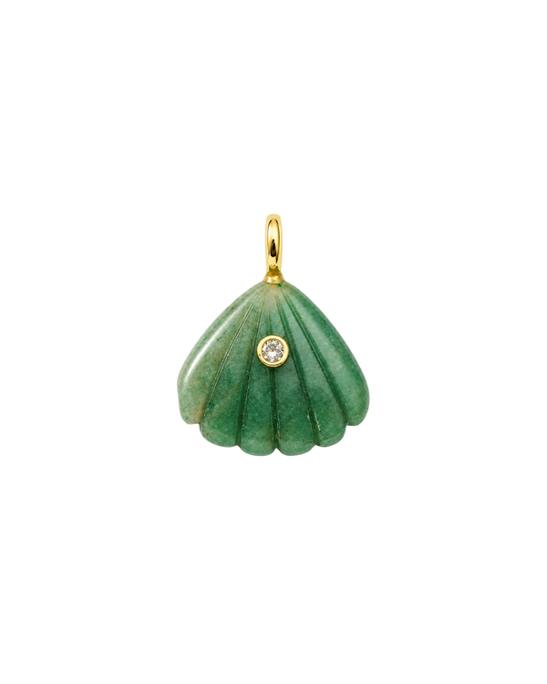 Shell Charm Calcedonia Verde